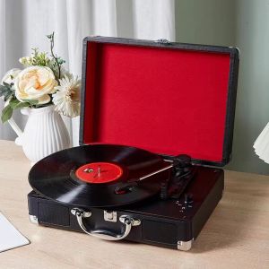 Fornuts Classic Vinyl Record Player Gramophone with Speaker Turntable Music Player LP Phonograph