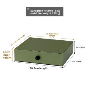 White Metal Coffee Machine Stand Desktop Organizer Drawer Iron Art Single Layer Storage Box Nordic Style Utility Tray for Office Supplies