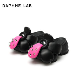 DAPHNE LAB | Dép Xỏ Ngón Đế Dày Phối Hợp Cho Mặc Ngoài