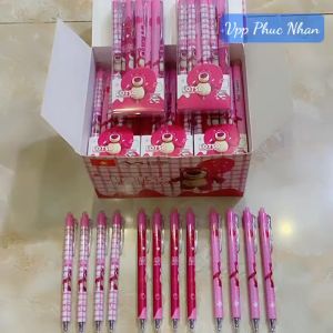 Bút Gel Bấm Tẩy Xóa Được  (Mực Xanh Tím) Đủ Mẫu VS9990-Xanh 0.5mm