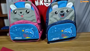 Balo Bé Gái Xbags Dolphin XB 3021 - Balo Học Sinh Cấp 1 Chống Nước Nhiều Ngăn Siêu Nhẹ Thiết Kế Xinh Xắn Đi Học Hằng Ngày