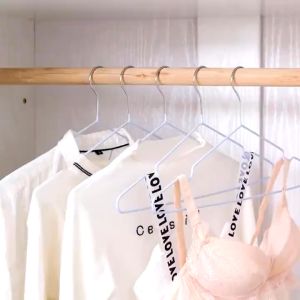 （big）(10PCS)HANGER NON SLIP RUBBER COATED METAL HANGER