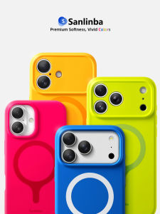Sanlinba | Magnetic Full Coverage Drop Protection Case Liquid Silicone