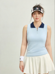 PANGLIRIJI | Plus Size Tennis Sport Vest with Padding Reduces Side Boob Yoga Fitness Top