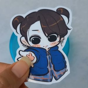 (45 PCS) STICKER CUTTING BTS WATERPROOF - PART. 1 | STIKER BTS ARMY BT21 TINYTAN