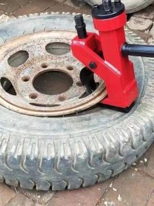 เครื่องแยกยางแบบพกพา เครื่องดันยางเคลื่อนที่ เครื่องดันยางแบบง่ายๆ ลมพัด เครื่องแยกยางแบบง่ายๆ