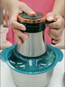 5L 600W High Grade Stainless Steel Meat Grinder Chopper Blender Mixer Mincer Food Processor Daging Pengisar