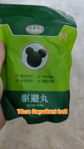 Rat Repellent Ball Ubat Tikus Penghalau Tikus Racun Paling Berkesan Long-lasting Effect Plant-based Ingredients 100% Expel Rat and Insects Ball