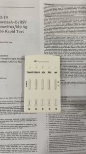 Phát Hiện Nhanh Bệnh Đường Hô Hấp 6 Trong 1 Covit19 Cúm A Cúm BRSVADVMP Chính Xác Tuyệt Đối