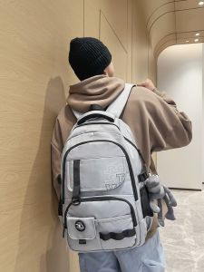 Túi Đeo Chéo Dung Tích Lớn Chống Nước Cho Nam Sinh Viên Túi Đeo Vai Đôi Oxford Canvas Túi Du Lịch Mềm Có Ngăn Đựng Máy Tính