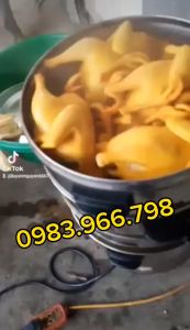 Nồi hấp bánh bao  xôi  gà ... chạy điện 52cm 3 tầng