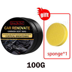 Chất Phủ Bóng Đen Cho Nhựa Ô Tô Chất Làm Bóng Da & Làm Mới Bảng Điều Khiển 100ml Chăm Sóc Nhựa Ngoại Thất