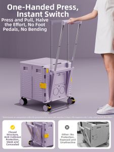 smit | Lightweight Foldable Multi-Purpose Trolley