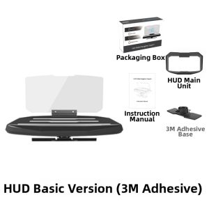 BAIMANG | Wireless Charging Foldable HUD Projector Car Mount