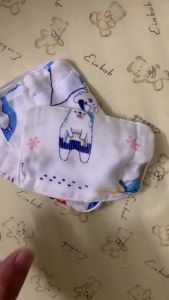 khẩu trang xô 4 lớp cho bé 0-4 tuổi mềm mại ngăn bụi hiệu quả an toàn cho bé