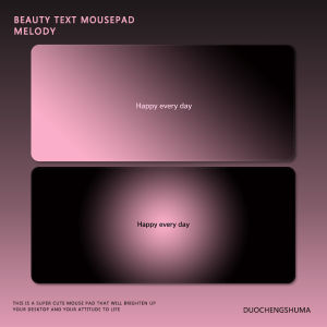Gradient Minimalist Large Mouse Pad