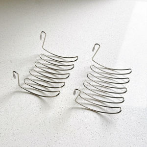 1/2PCS Stainless Steel Drain Basket Expansion Small Hanging Rack Multifunctional Storage Rack Storage Basket Stainless Steel
