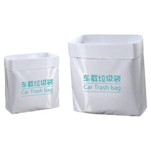 Car Trash Bag Self-Standing Stick-On Disposable Storage Tube Thickened Hanging Placement Automobile Interior Essentials