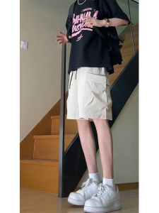 LIUBU | Quick Drying Summer Lightweight Beige Work Shorts