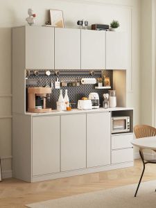 PAMEDI | Modern Simple Wooden Whole Wall Integrated Storage Cabinet