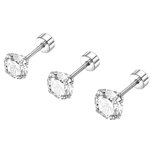 Lnieer | Titanium Ear Studs for Piercing