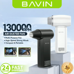 BAVIN VC03 130000RPM / VC04 80000RPM Portable Mini Compressed Air Duster for Deep Cleaning w/ Extremely Turbo Airflow