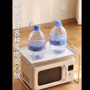 ~SG Stock~Metal Removable Tray Microwave Oven Rack | Kitchen Shelf | Kitchen Rack | Microwave Shelf | Microwave Rack | Microwave Stand | Microwave Holder | Oven Shelf | Oven Rack | Oven Stand | Oven Holder | Toaster Rack | Rice Cooker Rack