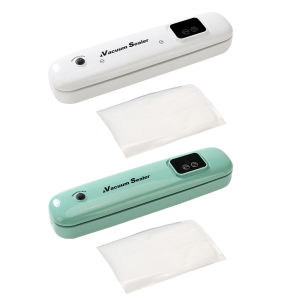 62kPa Vacuum Sealer Machine Dry & Moist Food Modes Vacuum Sealer with 10Pcs Seal Bags Food Vacuum Saver