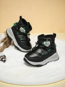 Warrior | Waterproof Thickened Fleece Snow Boots With Magic Tape