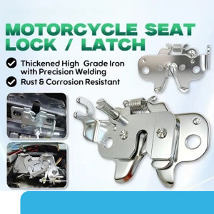[Vodool Home Mall] Seat Lock Latch 40D-F4780-01 for YAMAHA NMAX 155 AEROX 155 MIO I 125 MIO SOUL I 125 Zinc Steel