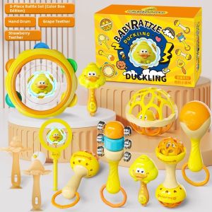 BABYSHOME | Educational Rattle for Babies 0-1 Year