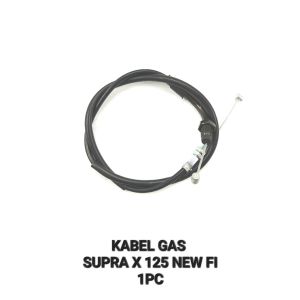 Kabel Gas Supra X 125 New Fi - Cable Cabel Tali Kawat Seling Throttle Iner Gas Honda Supra X 125 PGM Fi Panjang Kabel 77 cm
