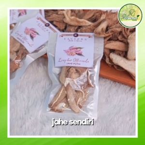 JAHE PUTIH KERING / JAHE KERING IRIS uk. Sachet non Bubuk Praktis Hemat 100% ASLI REMPAH ALAMI JSR