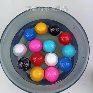 ลูกกอล์ฟลอยน้ำสีสันสดใส สองชั้น ลูกฝึกซ้อม ลูกฝึกซ้อมน้ำ ลูกลอยน้ำ ลูกลอยน้ำไม่จม ลูกระยะไกล