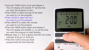 COD Taffware Stop Kontak Timer Otomatis Pengatur Waktu Digital LCD Timer Switch 10 Program 230V/16A