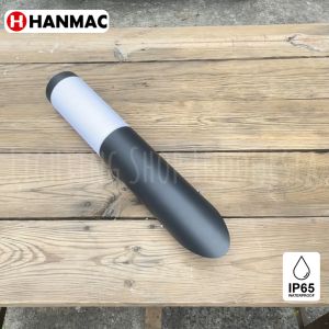 Lampu dinding taman stainless hitam susu minimalis teras outdoor waterproof IP65 wall lamp light