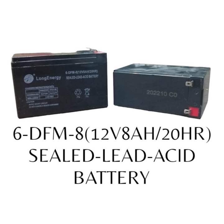 Sakurami Sealed Lead Acid Battery 6-DFM-8 12V8AH 20HR for UPS Solar Toy ...