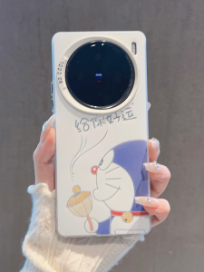 Cartoon Doraemon Phone Case Vivox100 X200pro New Premium Feel X90 X80pro Popular X300pro Shockproof Protective Cover Design