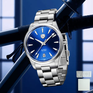 Đồng Hồ Cơ Nam RollsTimi 2025 Mới Máy Tự Động NH35 Dạ Quang Kính Sapphire Chống Phản Chiếu Dây Thép Không Gỉ