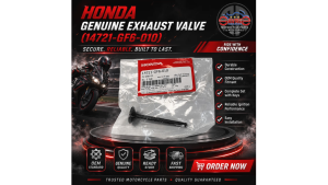 HONDA GENUINE EXHAUST VALVE (14721-GF6-010)