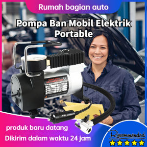 Kompresor Angin Listrik Mini & Pompa Ban Mobil Motor Elektrik Heavy Duty