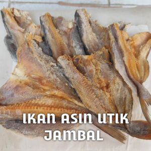 IKAN ASIN UTIK /JAMBAL ROTI ISI 100GR PAKET HEMAT SIZE SEDANG