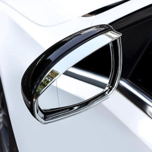 Car Accessories Rearview Mirror Eyebrow Rain Shield Cover Trim For Mercedes Benz GLA GLB GLC W247 X247 W253 X253
