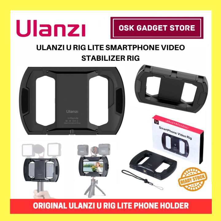 Cage Ulanzi U-Ring Pour Smartphone + Objectif Grand Angle 16mm (occasion)