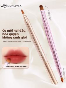 MONLEYTA | Bút son môi mini có thể rút lại dễ mang theo có nắp dụng cụ trang điểm cho nữ đầu lông cừu nhỏ chuyên gia trang điểm