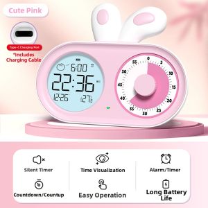 Children and Students Study Silent Visual Time Management Timer