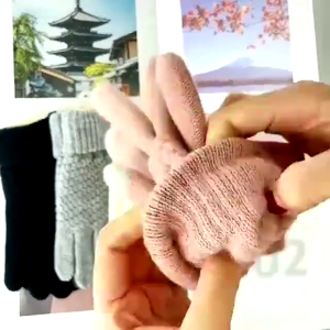 Winter Touch Screen Gloves Warm Stretch Knit Mittens Full Finger Guantes for Women and Men