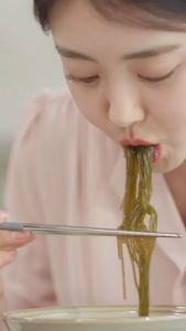 ใหม่! เส้นสาหร่าย 10แคล ไม่ต้องต้ม ทานได้เลย กลูเตนฟรี มังสวิรัติ แบรนด์แฮโชมีอิน 180 กรัม