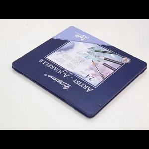 2025 Giorgione Water-Soluble Colored Pencil Set 72 Colorful Thick Triangle Natural Wood Drawing Childrens Colored Pencils