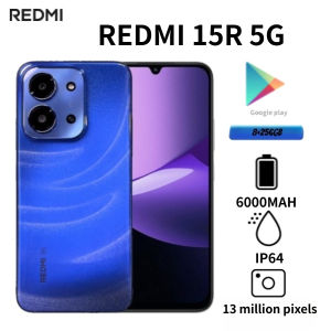 Redmi | 2026 Redmi 15R Smartphone Global Edition 6.9-Inch 120Hz High-Refresh-Rate LCD Display 6000mAh Battery